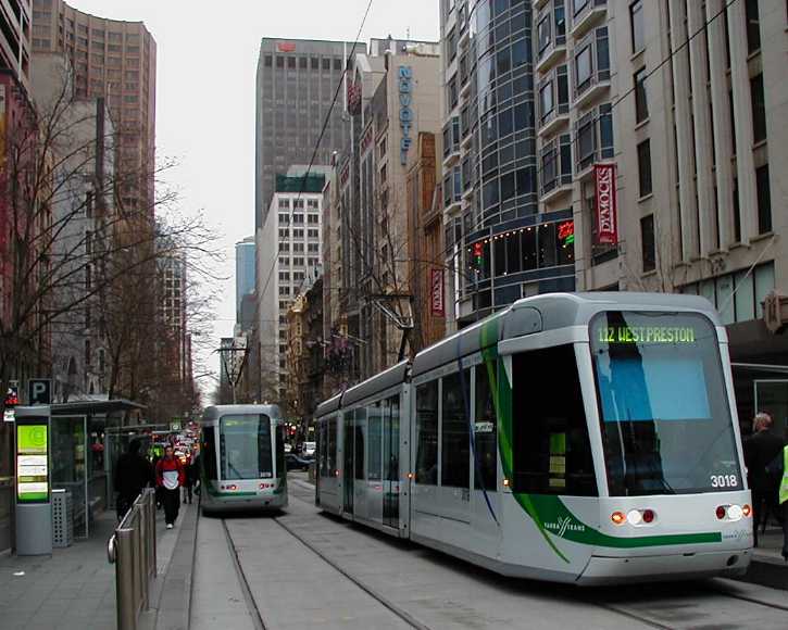 Yarra Trams C Class Citadis 3018